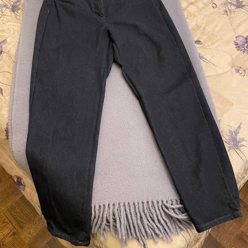 MaxMara Black Straight Leg Jeans